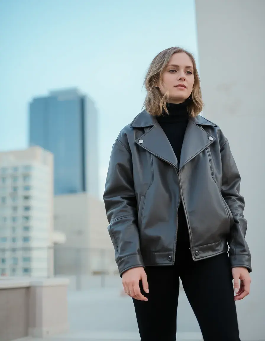 Oversize Gray Jacket