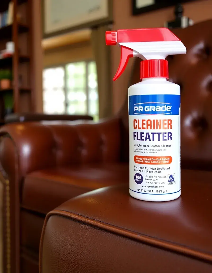 Pro grade leather furniture cleaner