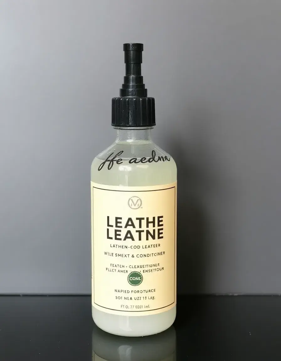 Bottle all-in-one leather cleaner conditioner