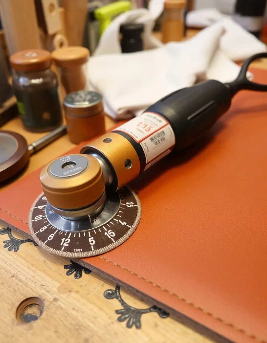 Wooden leather burnisher for edge finishing