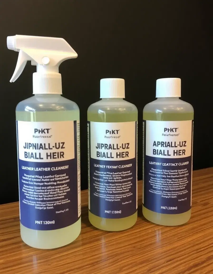 pH balanced professional leather cleaner