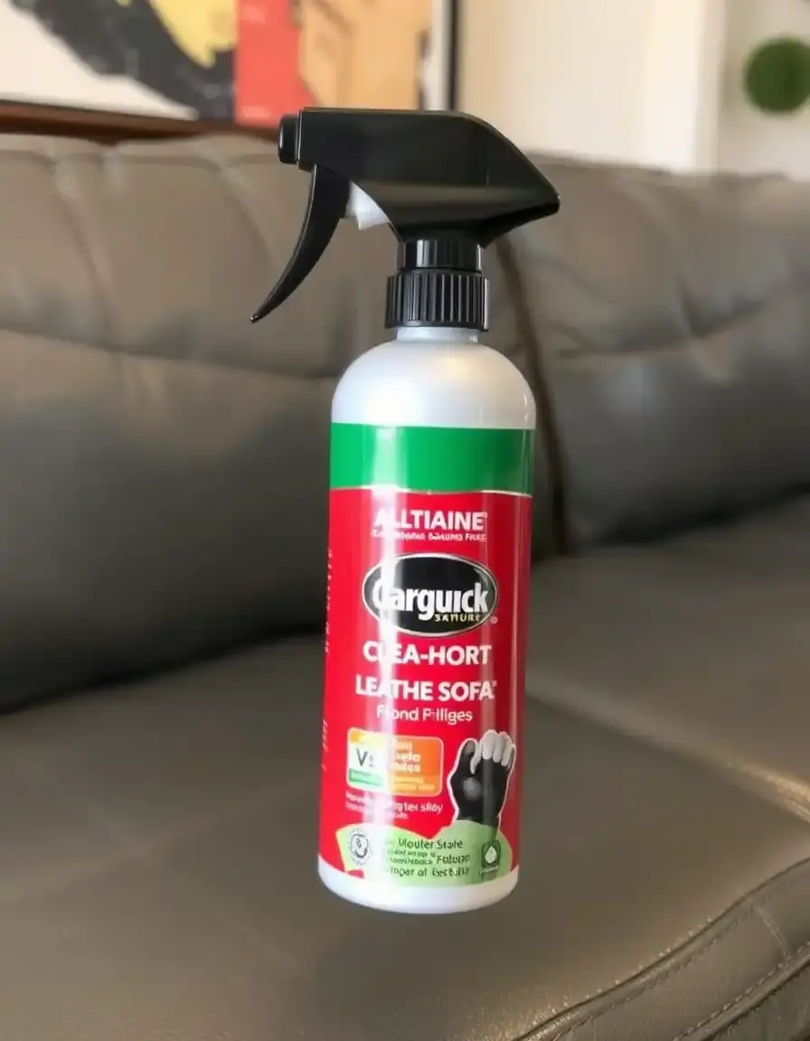 Leather Sofa Cleaner Spray bottle