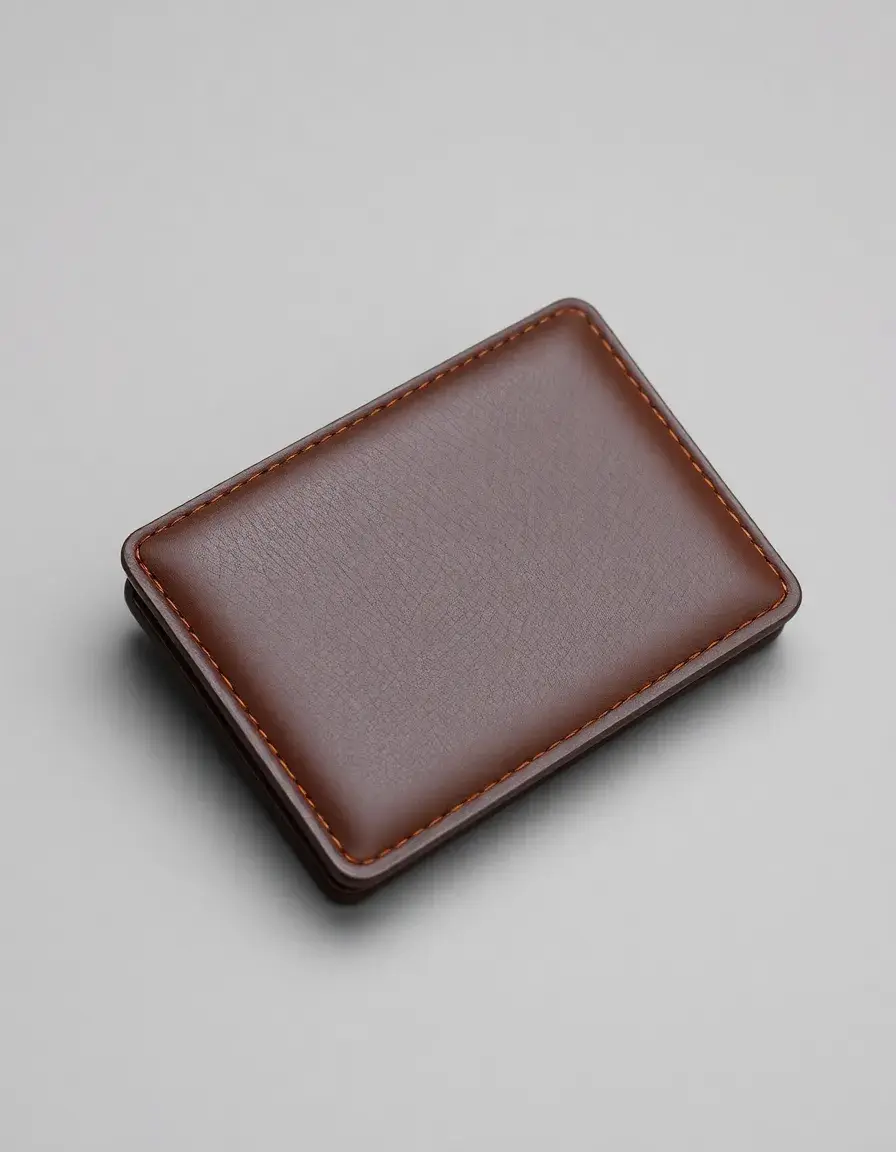 PU leather wallet vegan friendly