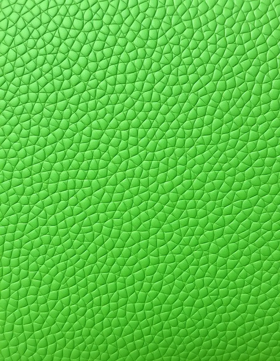 Nubuck green leather texture, velvety and soft