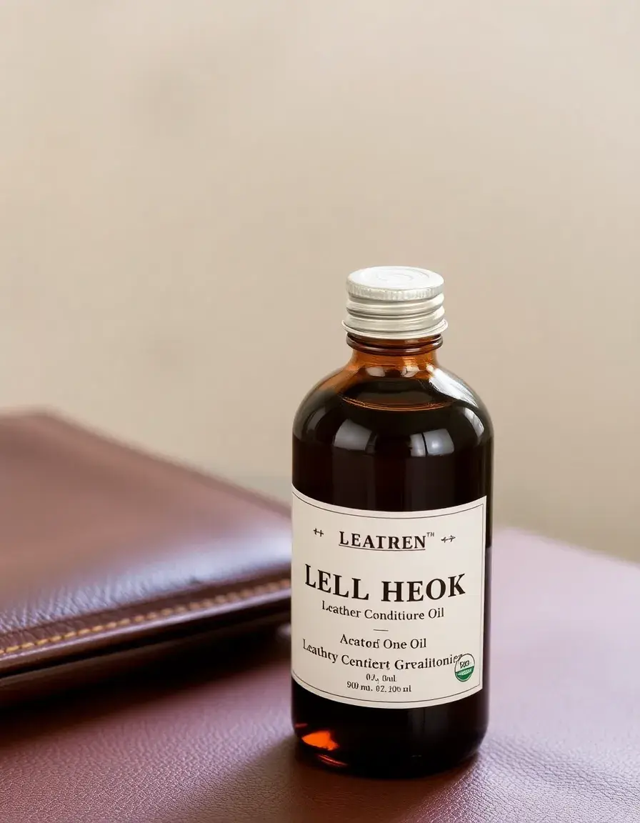 Leather Conditioner Oil bottle