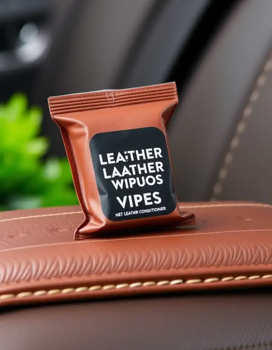 Leather Conditioner Wipes pack