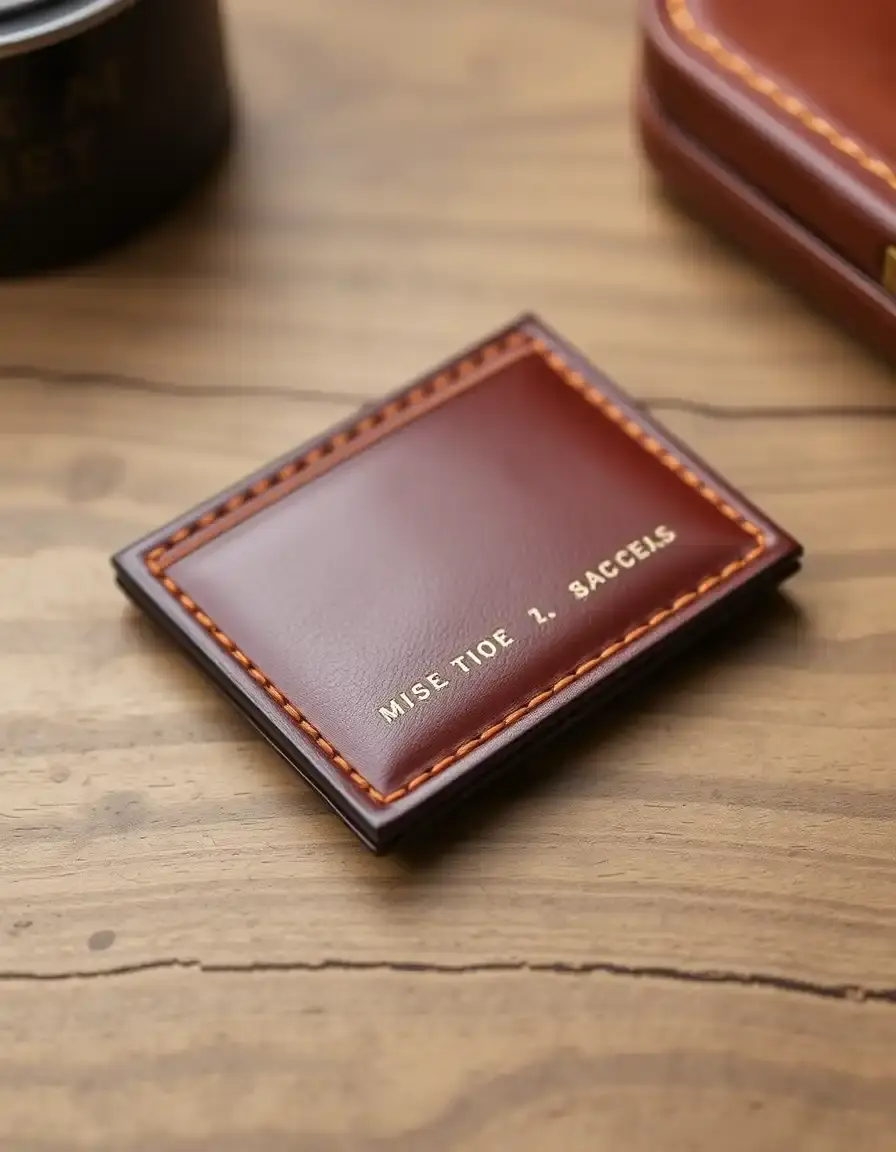 Bifold Leather Card Holder