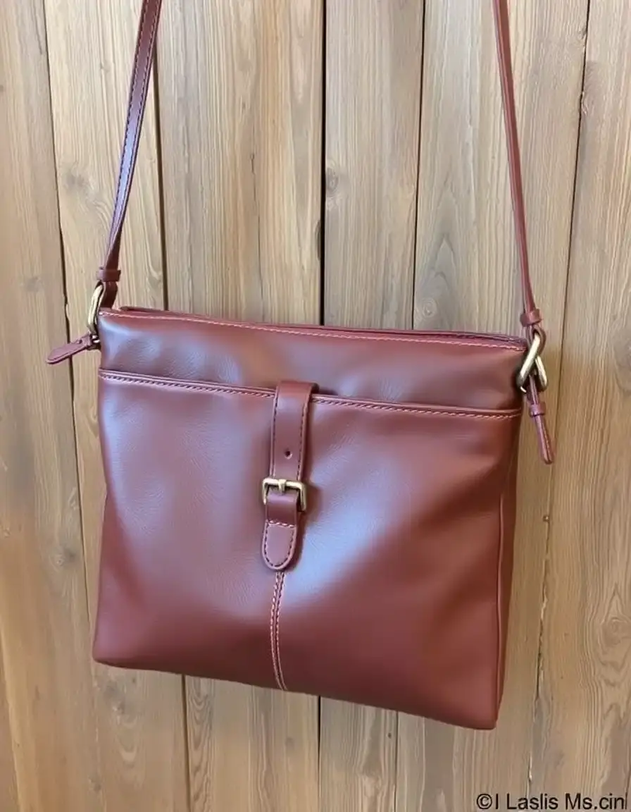 Large Leather Crossbody Bag