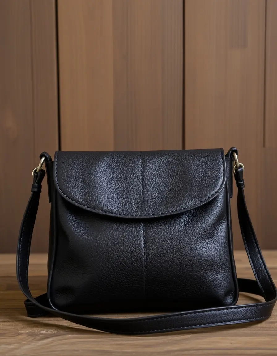 Flap Leather Crossbody