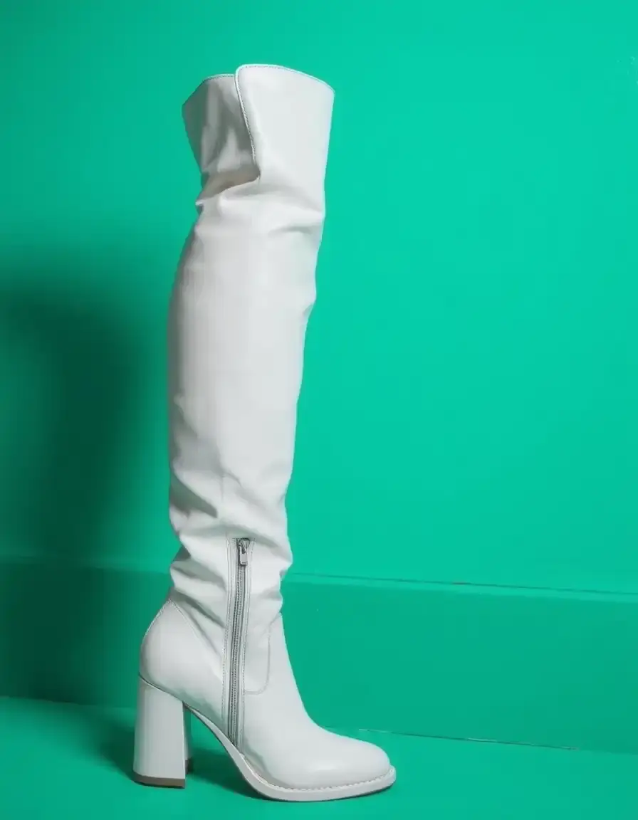 White boots