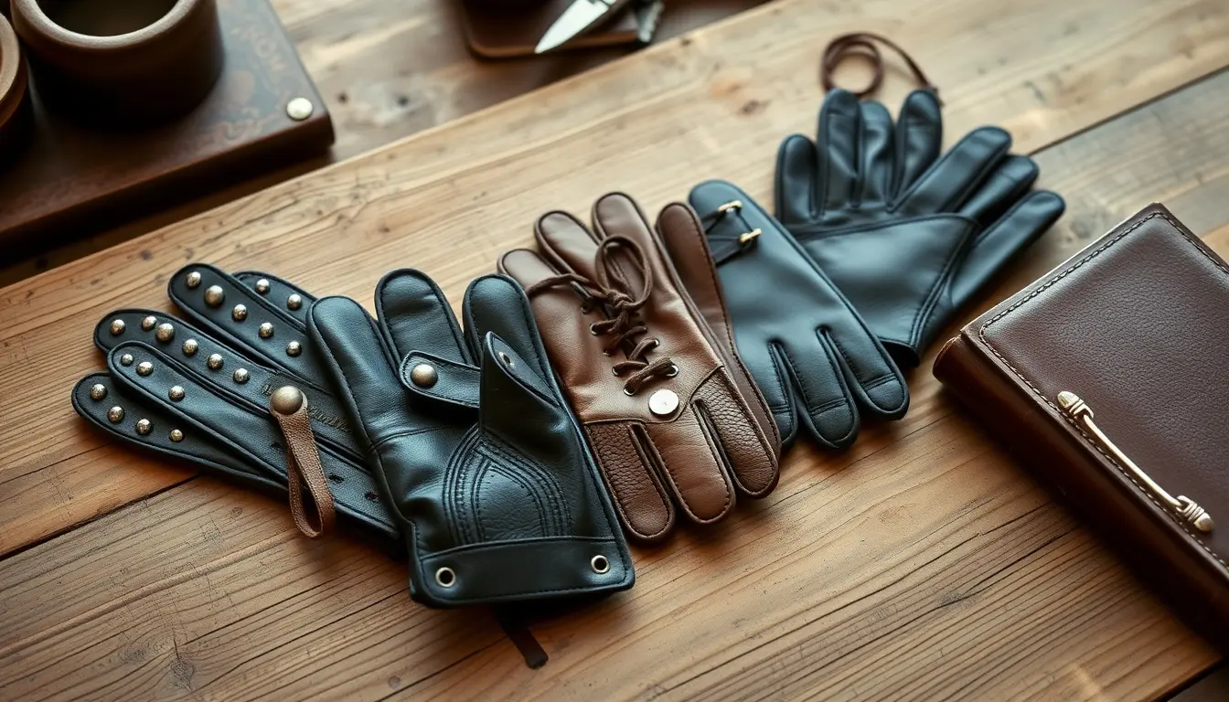 leather glovelettes