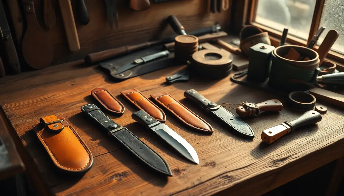 leather knife sheath