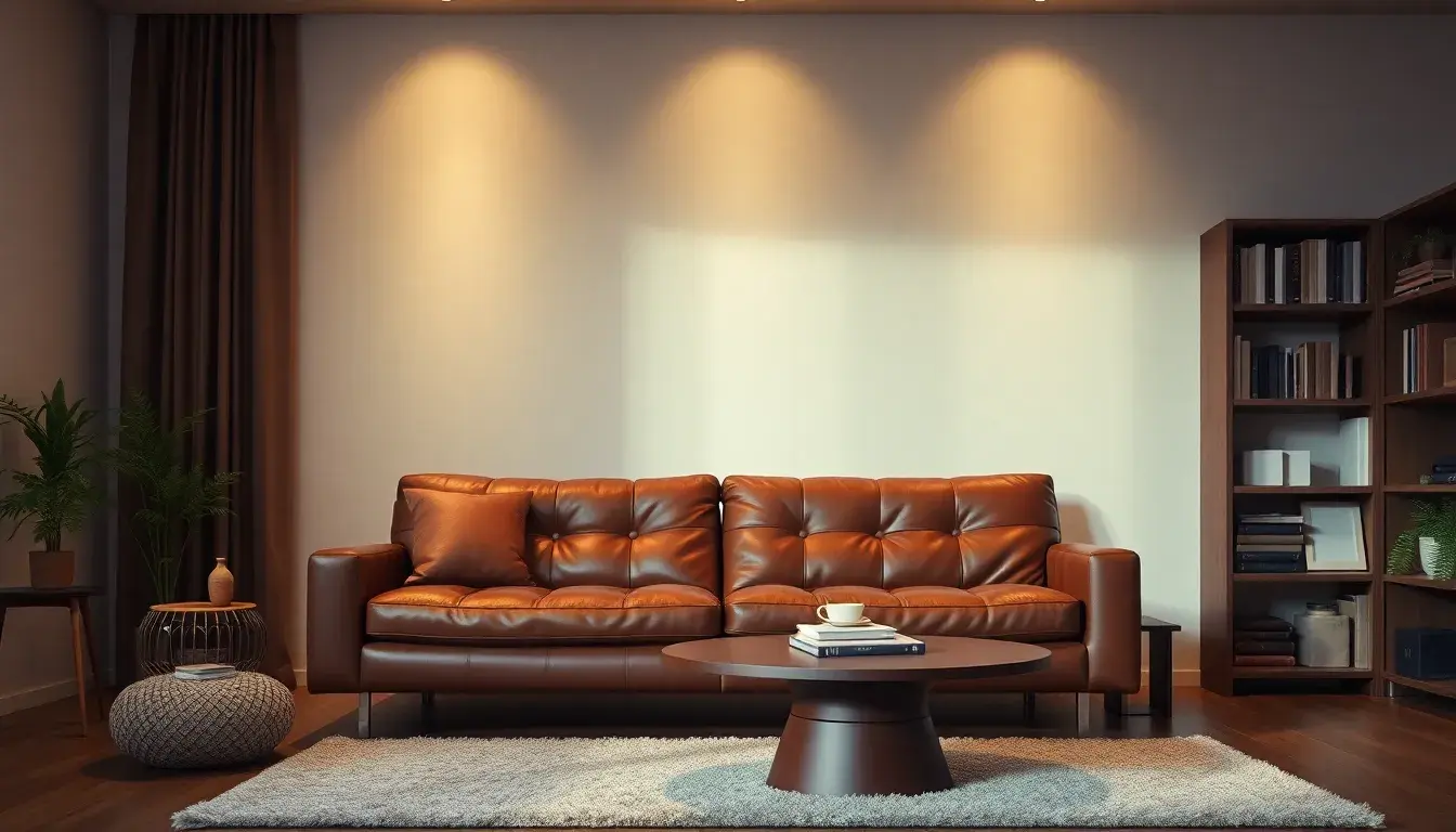 leather sleeper sofa
