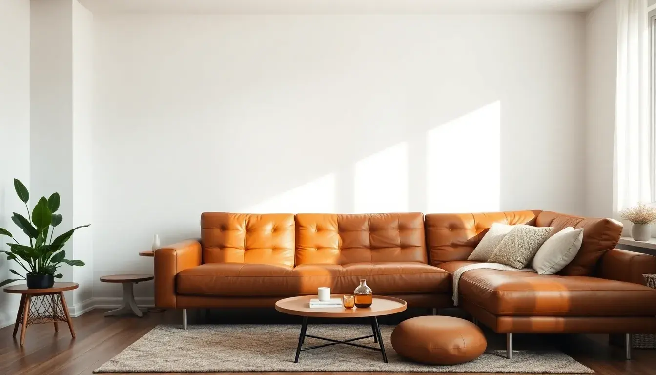 leather sofa bed