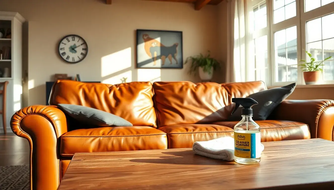 cleaner leather couch