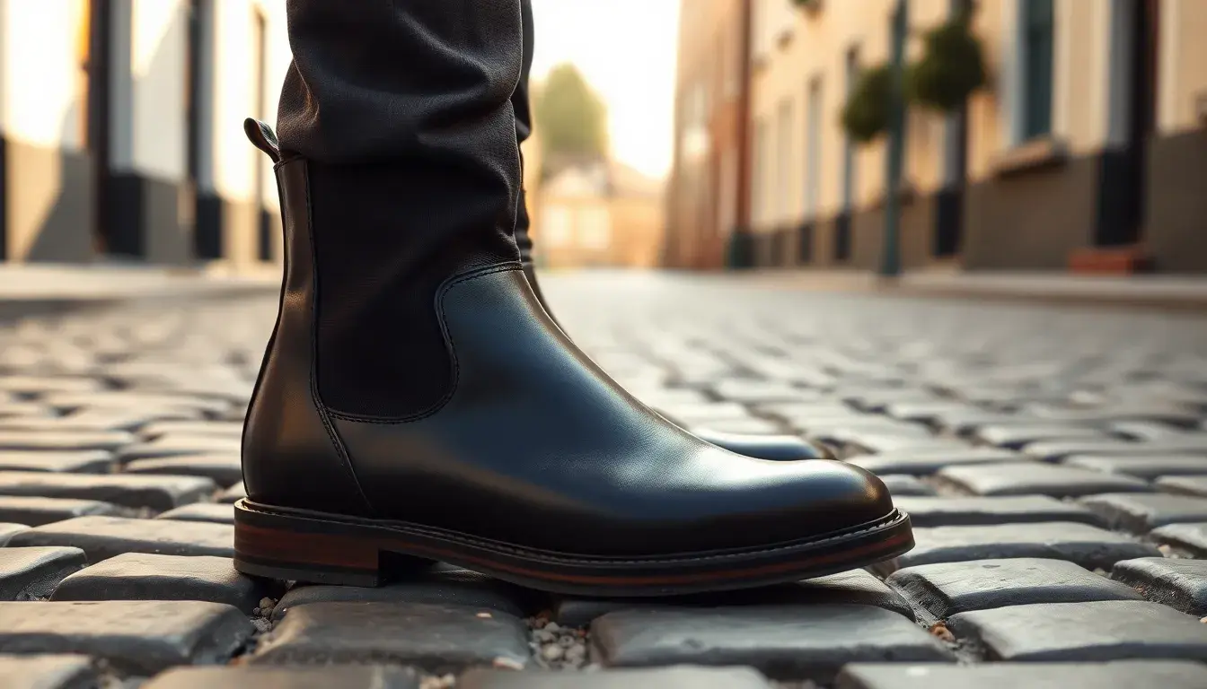 leather chelsea boots