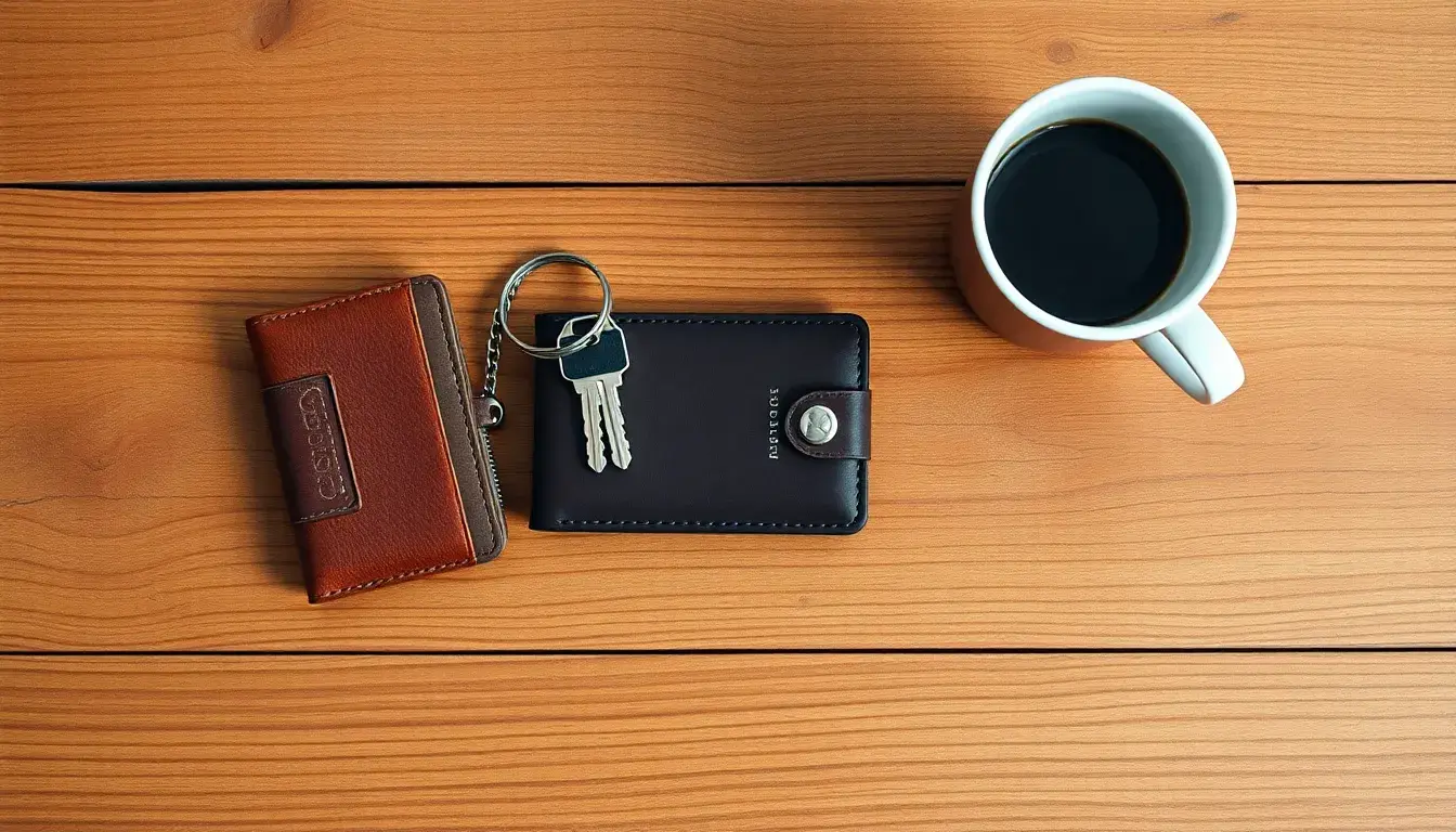 leather wallet