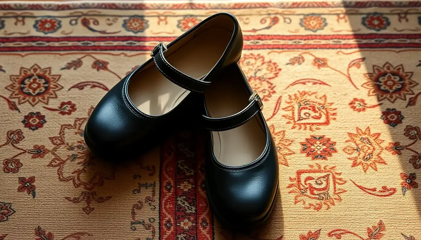 leather mary janes