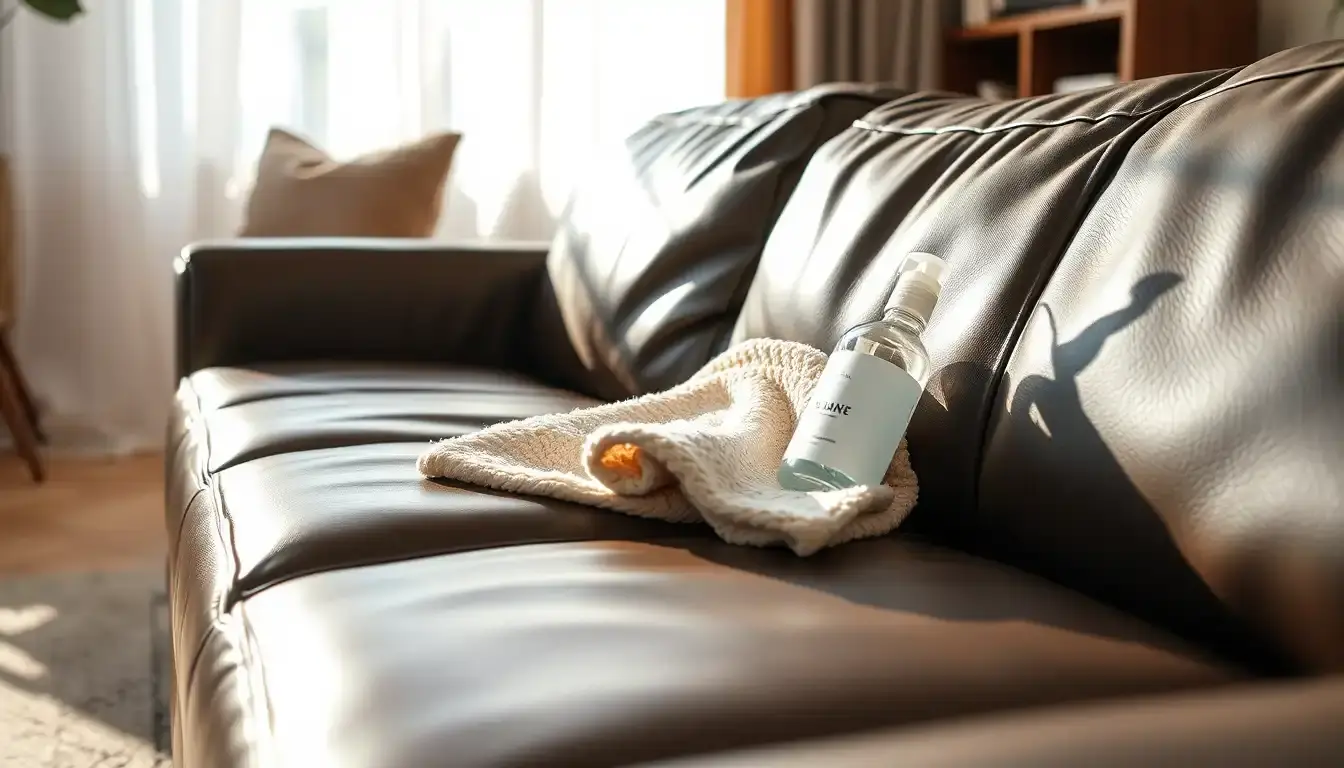 leather settee cleaner