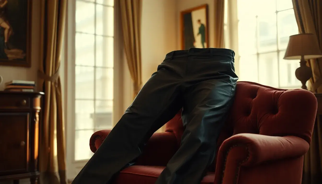 black leather pants