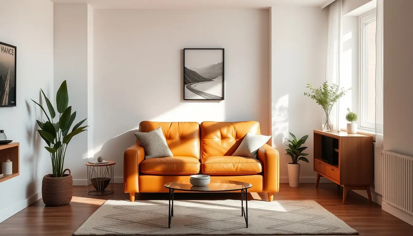 2 seater leather sofa