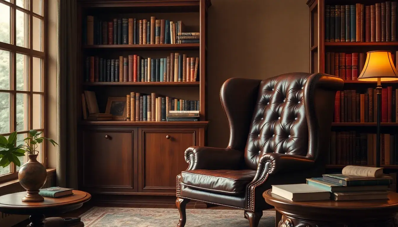 leather chair