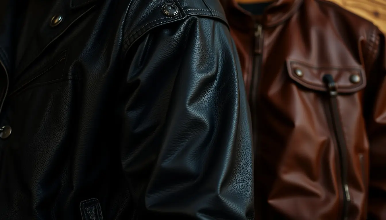 leather jacket mens