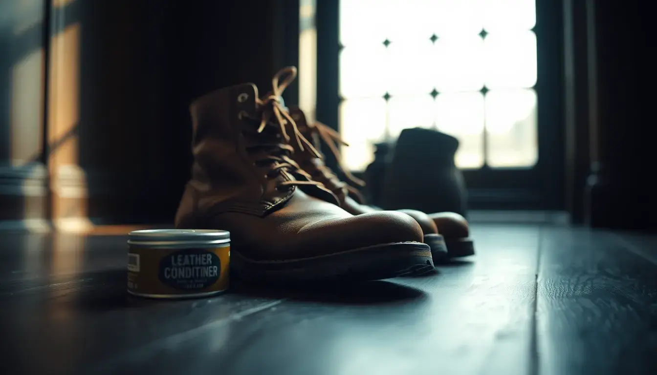 mens leather boots