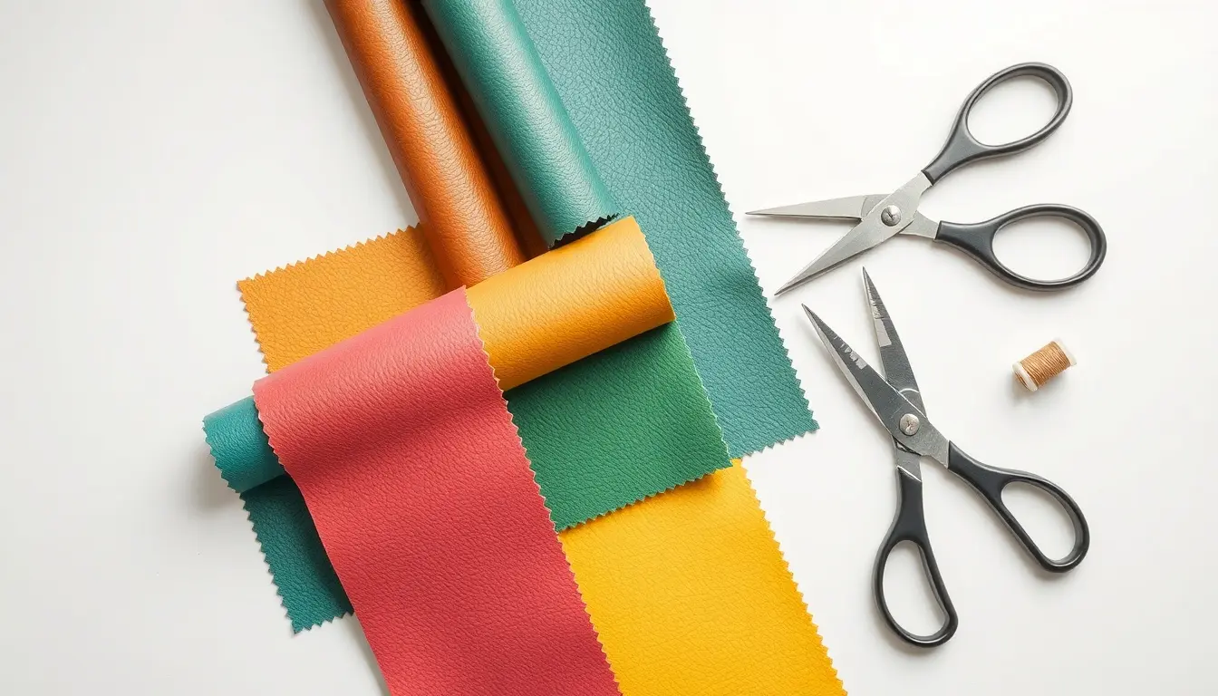 faux leather material