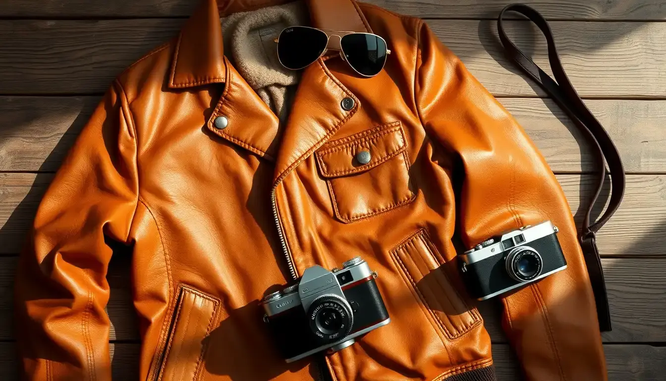 leather jackets retro