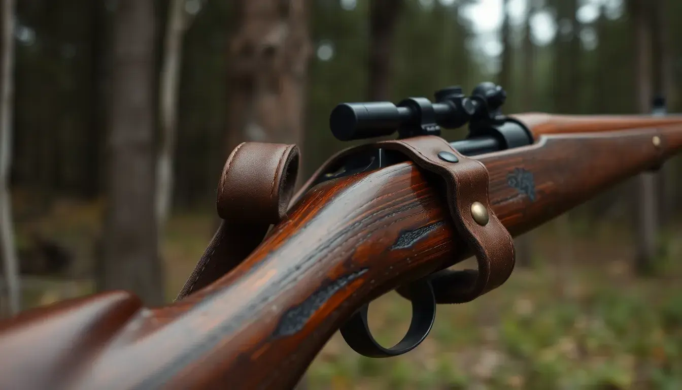 leather rifle sling