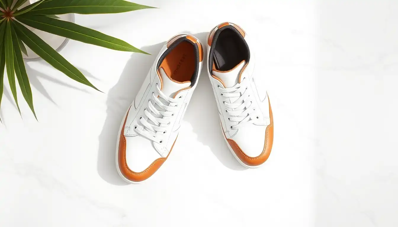 leather sneakers women