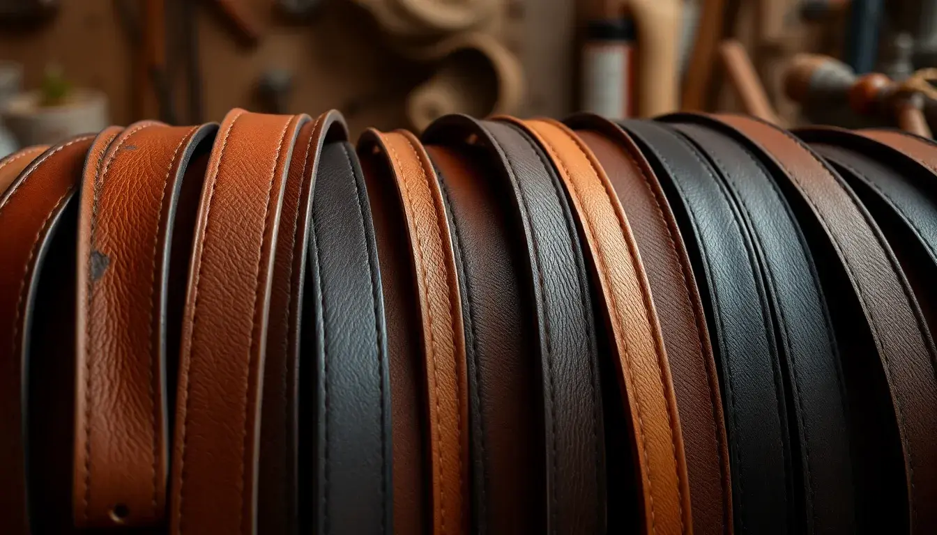 leather for a belt