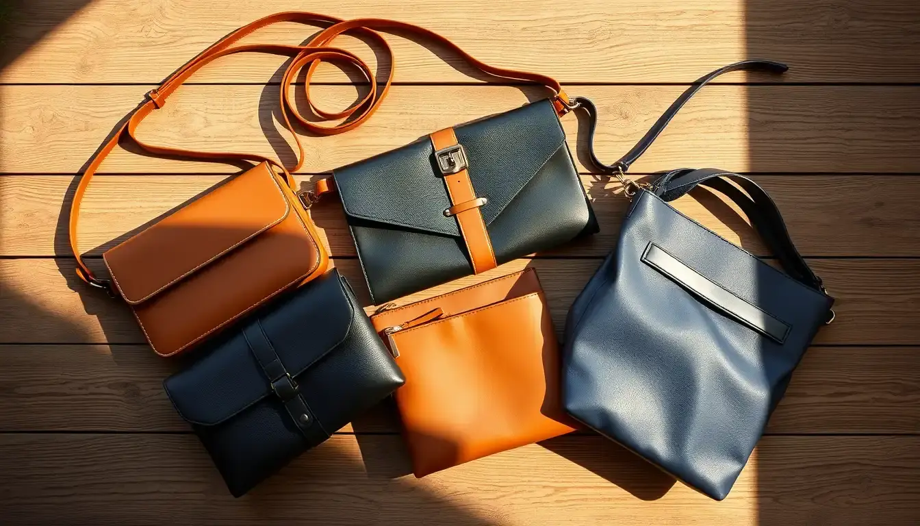 leather purse