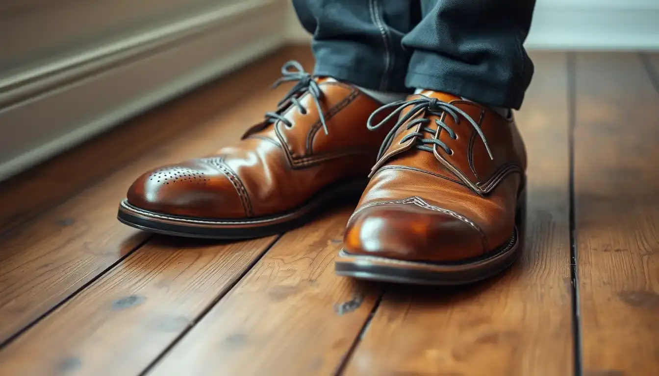 leather shoes