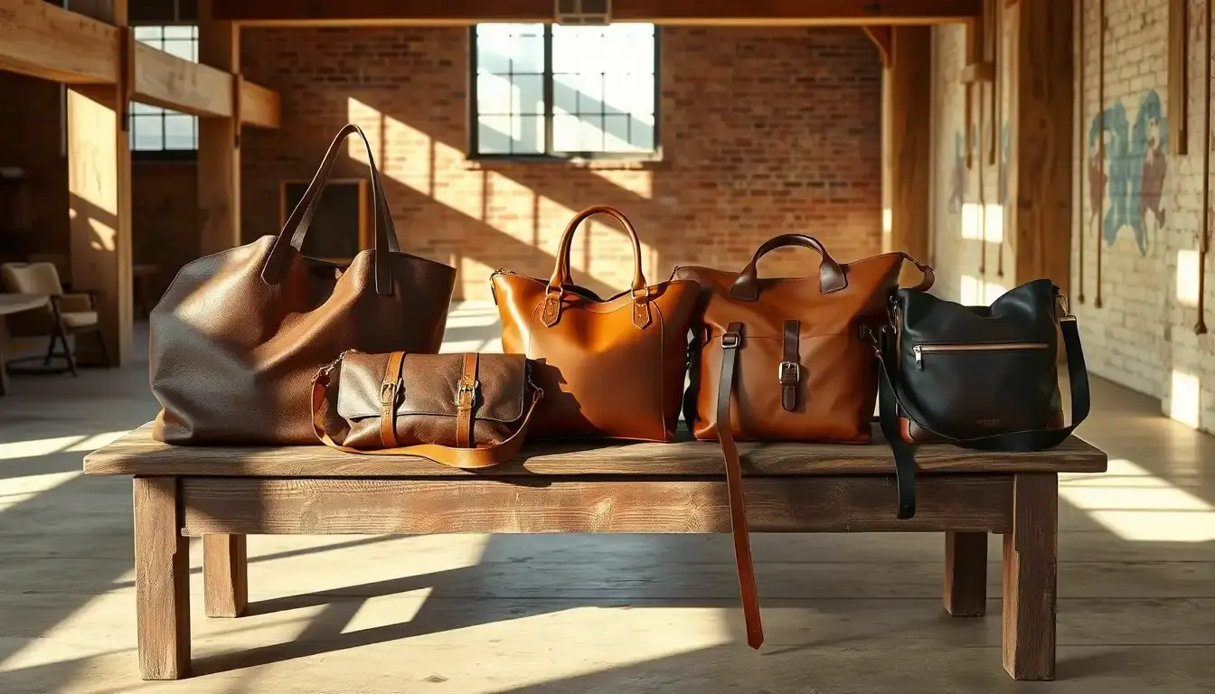 bags leather bag
