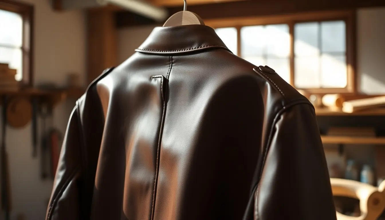 leather jacket