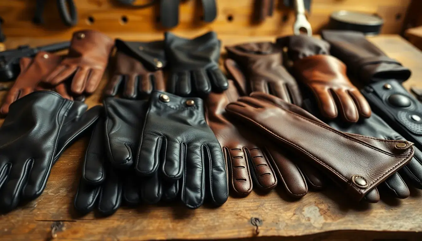 leather gloves leather gloves